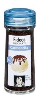 Fideos Carmencita de chocolate 67gr