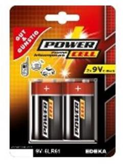 Pilas G&G Power Cell 2X9V