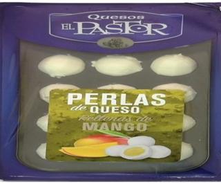 Perlas de queso con mango el pastor 125gr