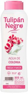 Agua Tulipán Negro de colonia fresa y nata 800ml