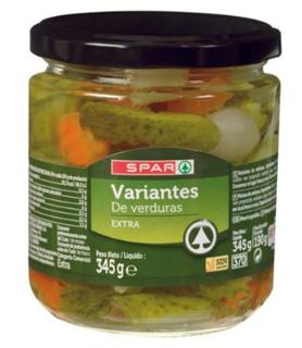Variantes De Verduras Spar tarro 345gr