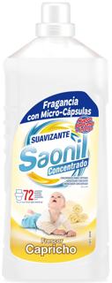 Suavizante Saonil concentrado capricho 72 lavados