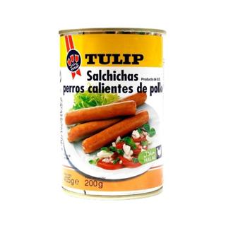 Salchichas Tulip pollo lata 405gr
