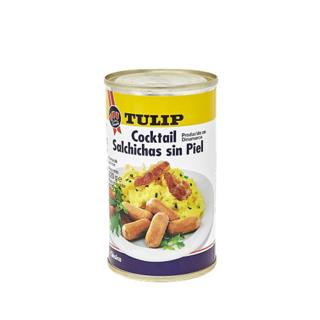 Salchichas Tulip cóctel sin piel lata 405gr