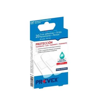 Tiritas Prevex transparente talla única 20UD