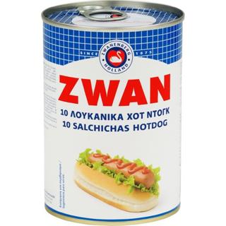 Salchichas Zwan hot dog 10ud lata 400gr