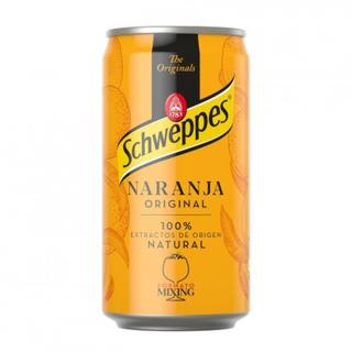Refresco Schweppes naranja lata 33cl
