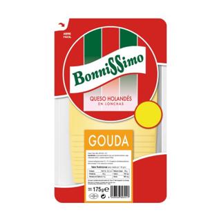 Queso Bonissimo gouda lonchas 175 g