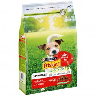 Alimento para perros Friskies con buey mini menú 1,5kg