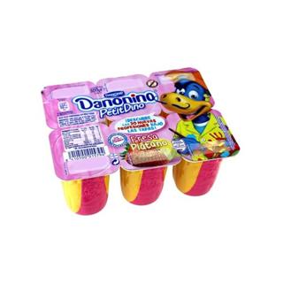 Yogur Petit Danonino fresa y plátano 6x50gr