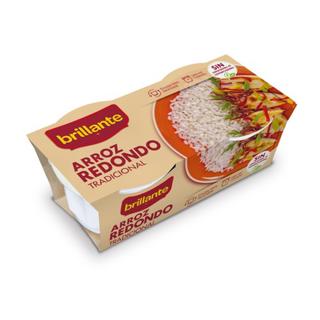 Arroz Brillante redondo tradicional cocido vasito 2x125gr