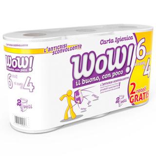 Papel Higiénico Wow! 2 capas 6UD