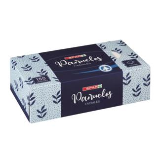 Tissue Spar facial 2 capas estuche de 150UD