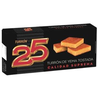 Turrón 25 yema tostada suprema 200gr