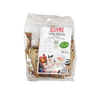 Azúcar Amagoldi moreno en sobres 500gr