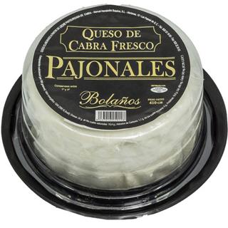 Queso Pajonales Bolaños cabra fresco tarrina 410 g