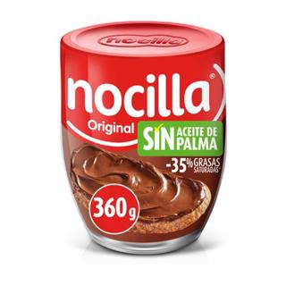 Crema Nocilla de cacao y avellanas original sin gluten y sin aceite de palma 360gr
