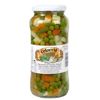 Macedonia De Verduras Celorrio tarro 580gr