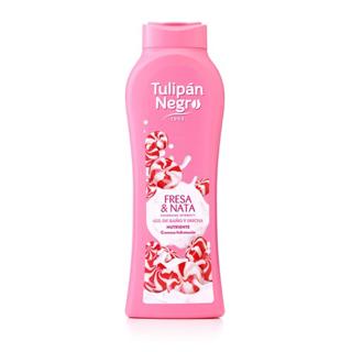 Gel De Baño Tulipan Negro fresa y nata 650ml