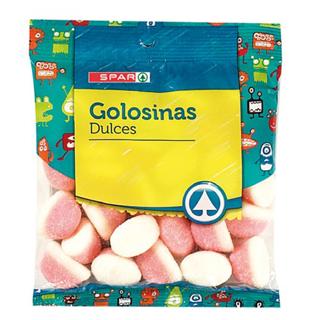 Gominolas Spar besos fresa bolsa 200gr