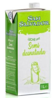 Leche San Salvador semidesnatada uht 1L