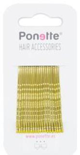 Horquillas Ponette rubias 20ud