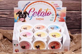 Helado para perros Fidovet de frambuesa 40GR