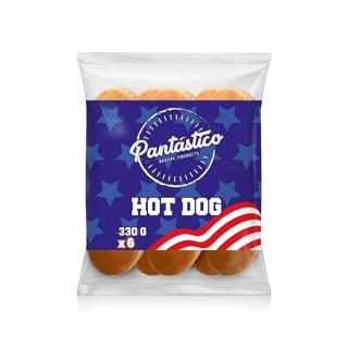 Pan de Perrito Pantástico 6ud 330gr
