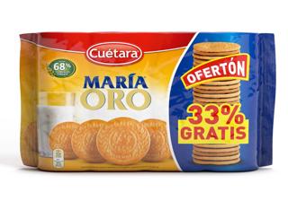Galletas Cuétara María Oro de cereales 600 gr + 33% gratis