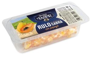 RULO EL PASTOR QUESO CABRA C/PAPAY.100GR