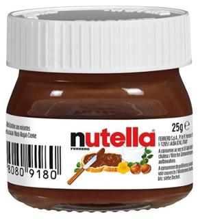 Crema Nutella de avellana y cacao T.25gr
