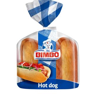 Pan de Perrito Bimbo 6ud 330gr