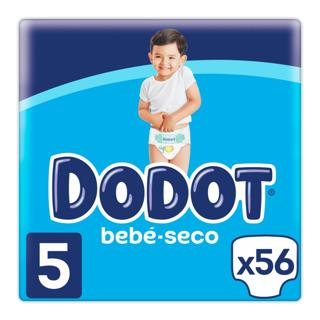 Pañales Dodot talla 5 de 11 a 16 kg 54UD