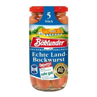 Salchichas Böklunder Landbockwurst 5ud tarro 550gr