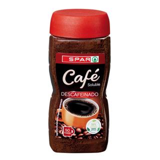 Café spar descafeinado soluble 100gr