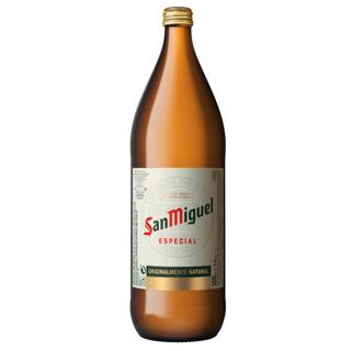 Cerveza San Miguel especial botella 1L