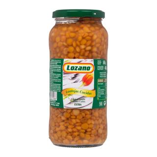 Lentejas Lozano al natural tarro 560gr