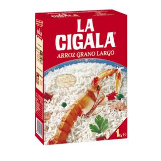 Arroz La Cigala grano largo 1kg