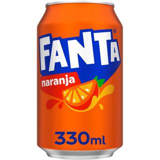 Refresco Fanta naranja lata 33cl