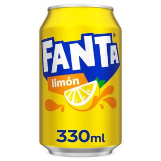 Refresco Fanta limón lata 33cl