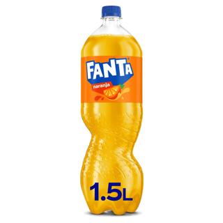 Refresco Fanta naranja pet 1,5L
