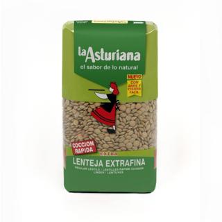 Lentejas La Asturiana extrafina 500gr