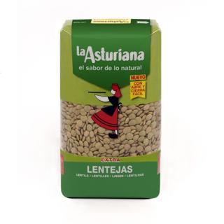 Lentejas La Asturiana castellanas 500gr