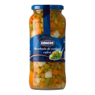 Macedonia De Verduras Cidacos extra tarro 535gr