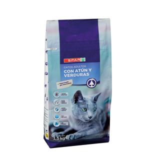 Alimento para gatos Spar de pescado 1,5kg