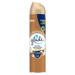 Ambientador Glade sándalo sensual y jazmín spray 300ml