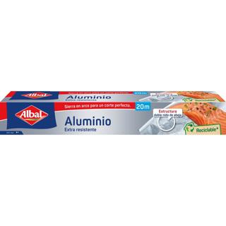 PAPEL ALBAL ALUMINIO 20MT