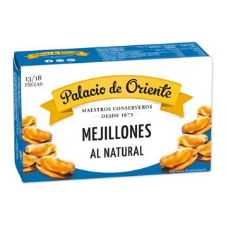 Mejillones Palacio De Oriente al natural lata 120gr