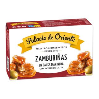 Zamburiñas Palacio De Oriente a la marinera con aceite de oliva lata 120gr