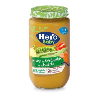 Compota Hero de hervido de verduritas de la huertasn gluten  235gr